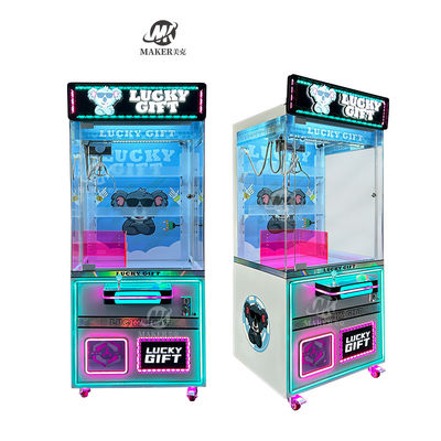 Experiência de jogo interativa operada por moedas Máquina de guindaste de arcade para brinquedos de pelúcia Máquina de garra
