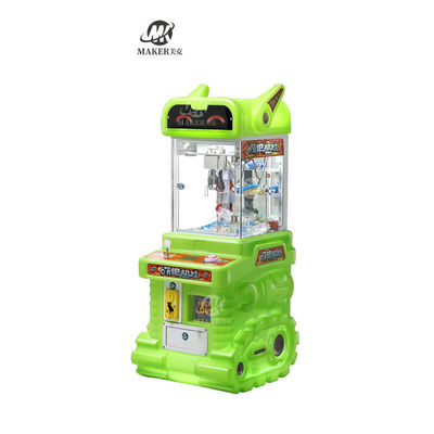 Máquina de Minha Garra Colorida Máquina de Dinheiro Funcionada Máquina de Jogos de Presentes de Entretenimento Máquina de Brinquedos Pequena Máquina de Brinquedos de Garra